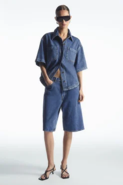 Damen COS Hosen*LANGE JEANSSHORTS