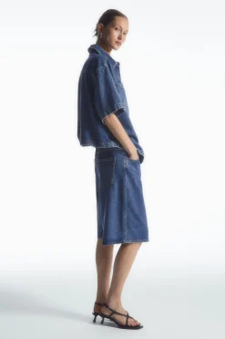 Damen COS Hosen*LANGE JEANSSHORTS
