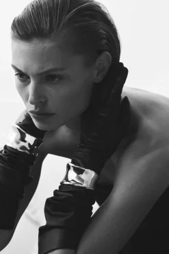 Damen COS Mützen, Schals & Handschuhe*LANGE LEDERHANDSCHUHE