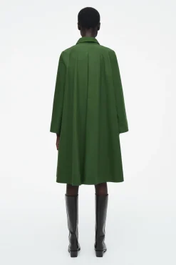 Damen COS Kleider*LANGÄRMLIGES HEMDKLEID IN A-LINIE