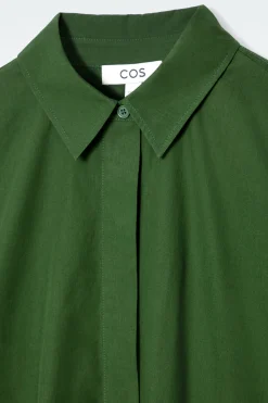 Damen COS Kleider*LANGÄRMLIGES HEMDKLEID IN A-LINIE