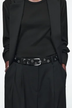 Damen COS Gürtel | Accessoires Aus Leder*LEDERGÜRTEL MIT ÖSEN