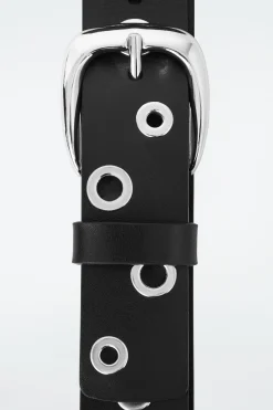 Damen COS Gürtel | Accessoires Aus Leder*LEDERGÜRTEL MIT ÖSEN