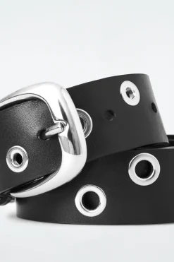Damen COS Gürtel | Accessoires Aus Leder*LEDERGÜRTEL MIT ÖSEN