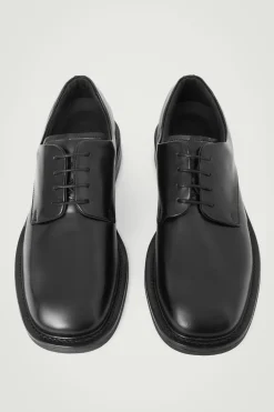 Herren COS Schuhe*LEDERSCHUHE MIT KARREEFÖRMIGER ZEHENPARTIE