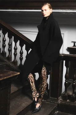 Damen COS Hosen*LEGGINGS AUS MERINOWOLLE MIT