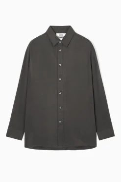 Herren COS Hemden*LEICHTES OVERSIZED-HEMD AUS TWILL