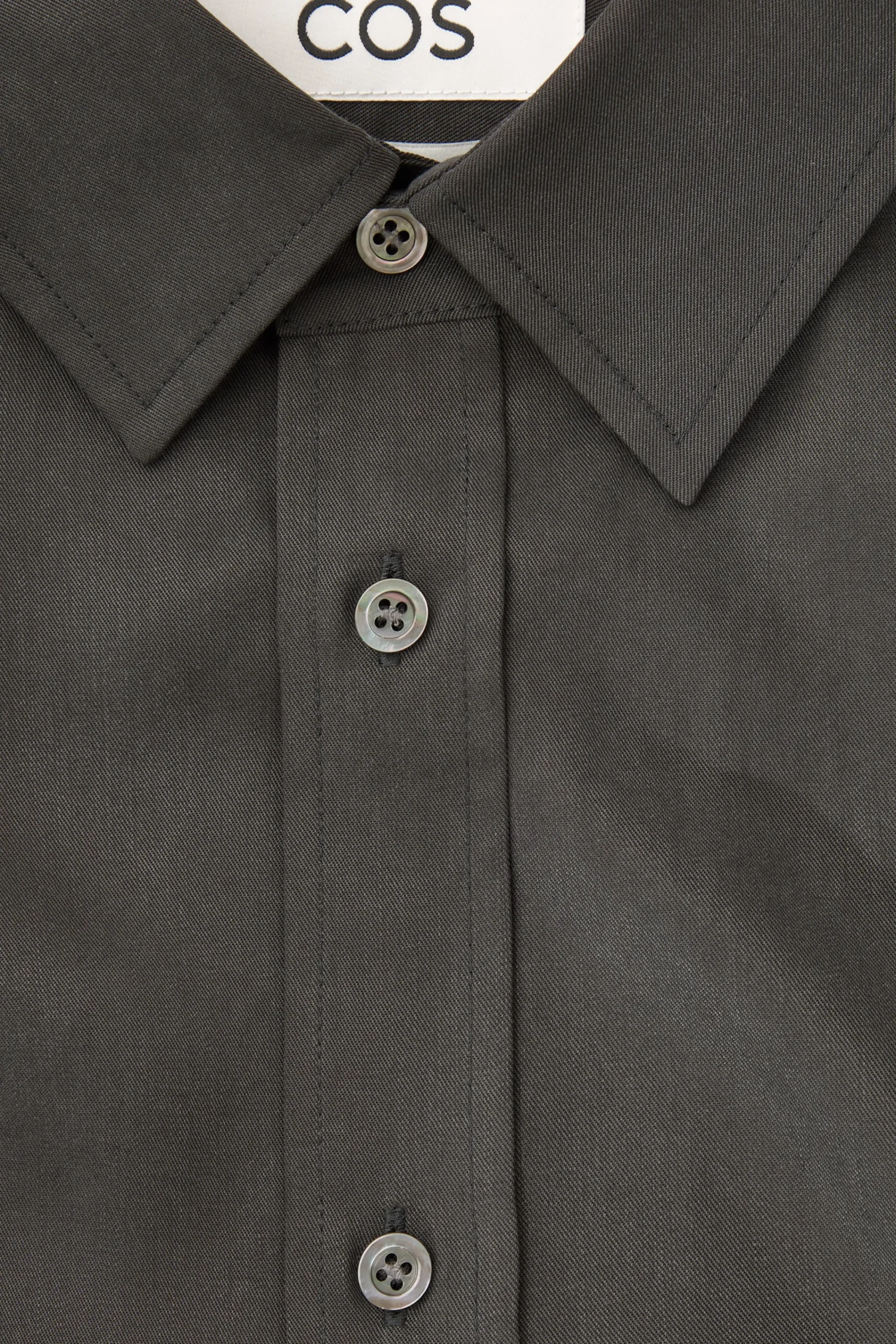 Herren COS Hemden*LEICHTES OVERSIZED-HEMD AUS TWILL