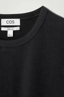Herren COS T-Shirts & Tanktops*LEICHTES T-SHIRT AUS GEBÜRSTETER BAUMWOLLE