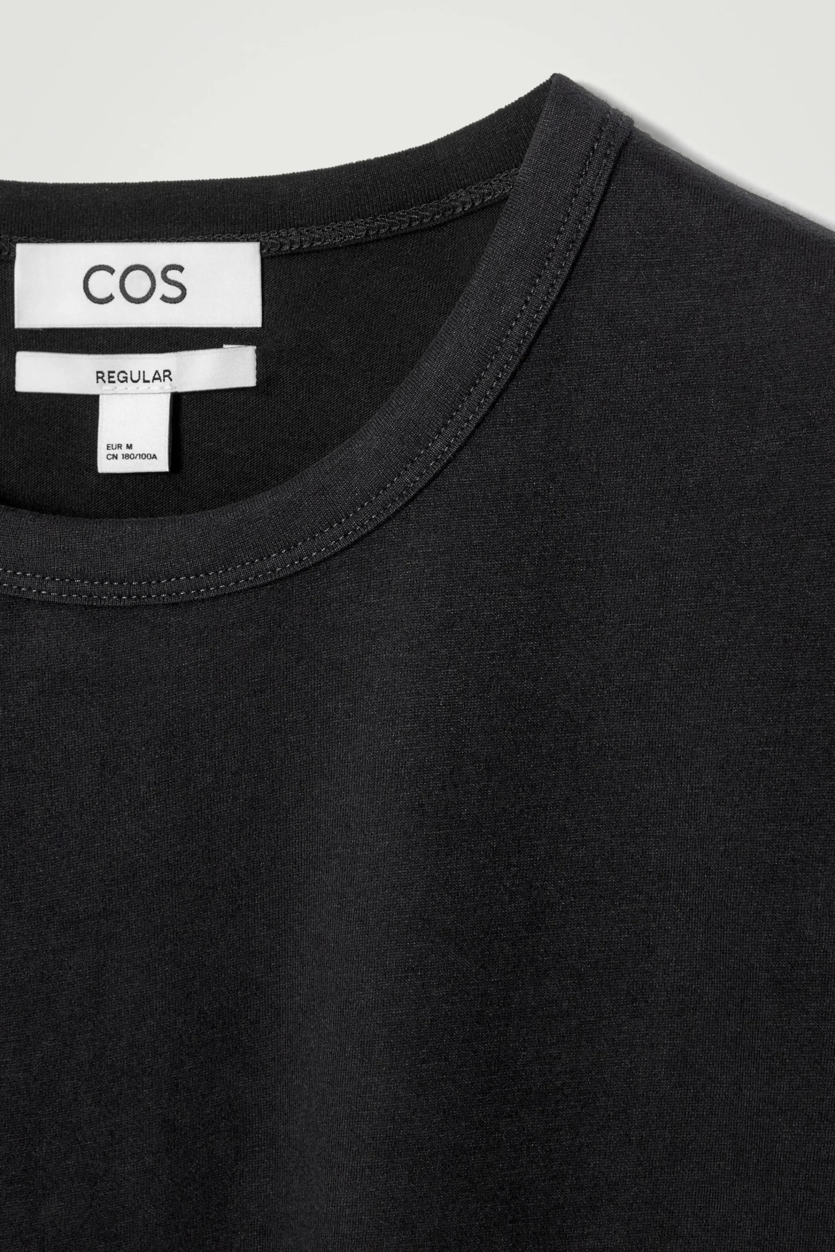 Herren COS T-Shirts & Tanktops*LEICHTES T-SHIRT AUS GEBÜRSTETER BAUMWOLLE