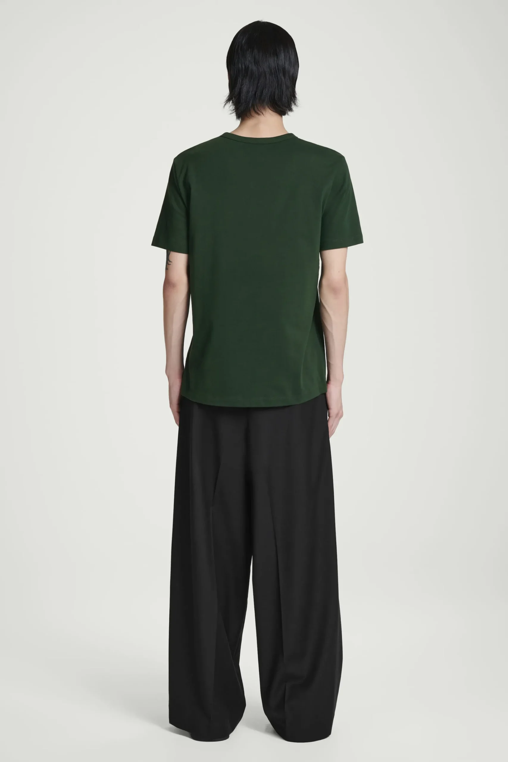 Herren COS T-Shirts & Tanktops*LEICHTES T-SHIRT AUS GEBÜRSTETER BAUMWOLLE