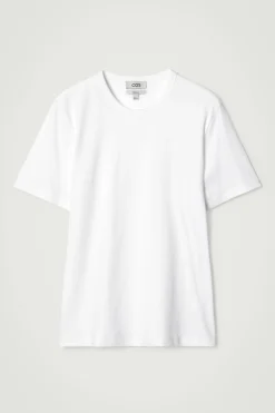 Herren COS T-Shirts & Tanktops*LEICHTES T-SHIRT AUS GEBÜRSTETER BAUMWOLLE