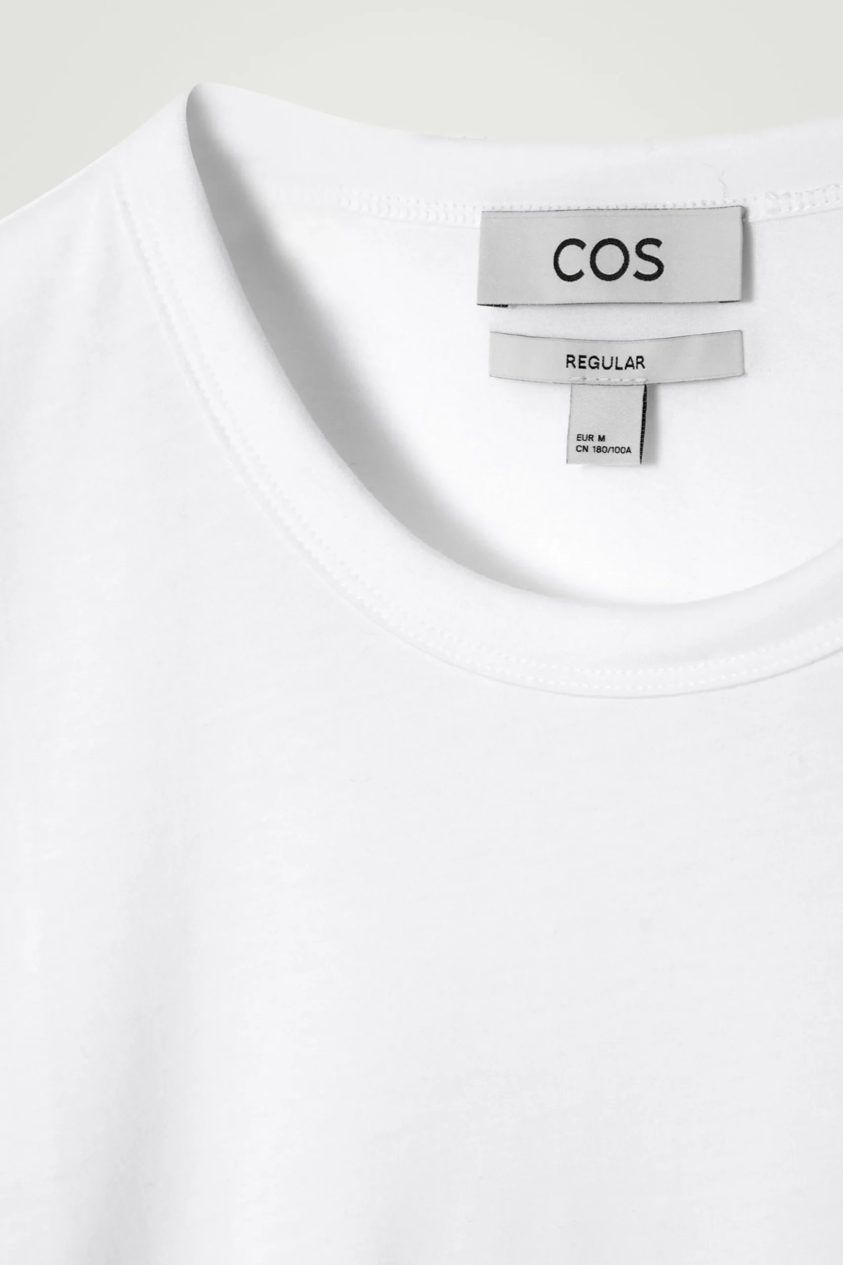 Herren COS T-Shirts & Tanktops*LEICHTES T-SHIRT AUS GEBÜRSTETER BAUMWOLLE