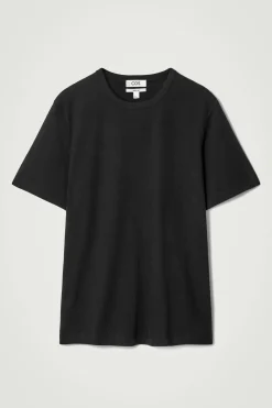 Herren COS T-Shirts & Tanktops*LEICHTES T-SHIRT AUS GEBÜRSTETER BAUMWOLLE