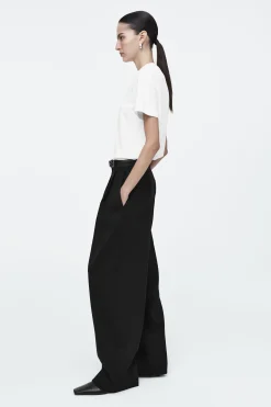 Damen COS Hosen*LOCKERE ELEGANTE WOLLHOSE MIT WEITEM BEIN