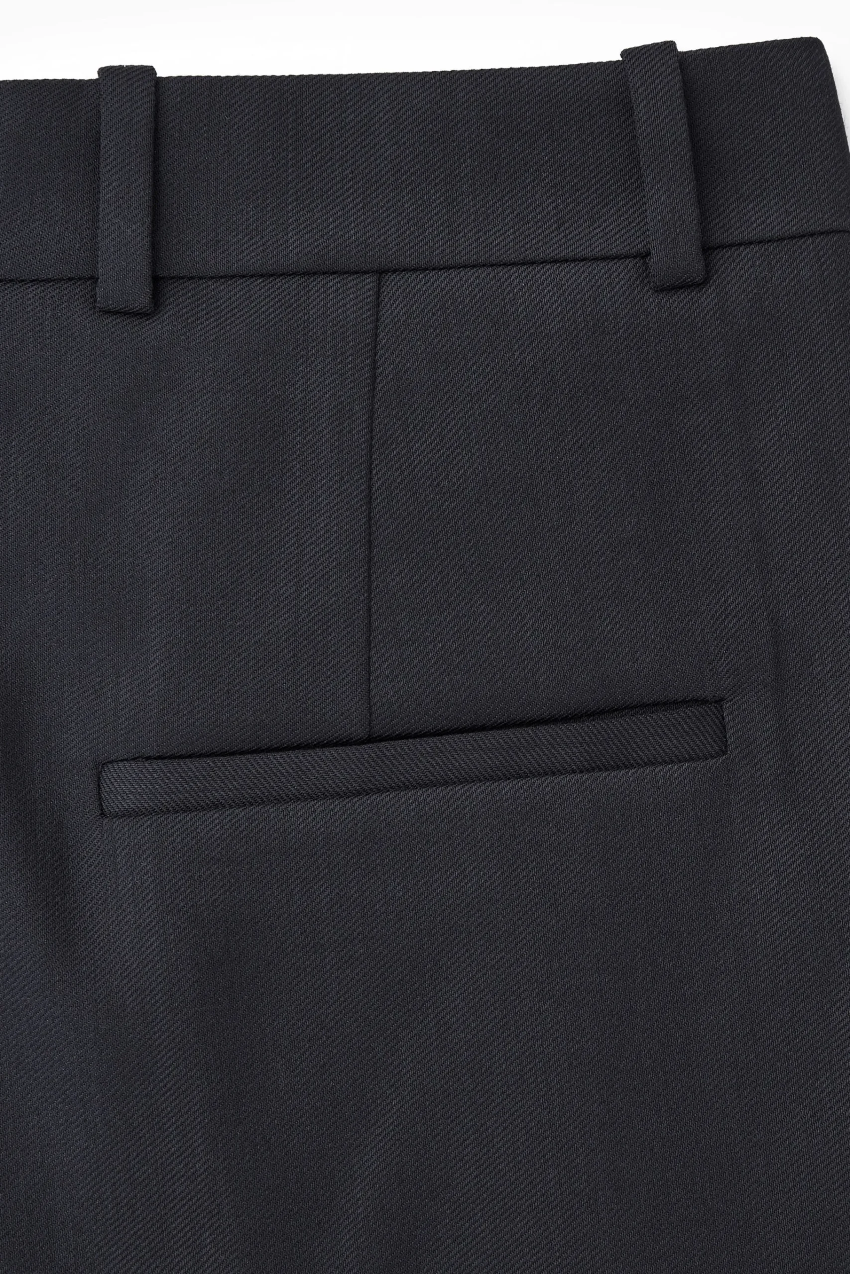 Damen COS Hosen*LOCKERE ELEGANTE WOLLHOSE MIT WEITEM BEIN