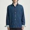 Herren COS Hemden*LOCKERE HEMDJACKE AUS DENIM