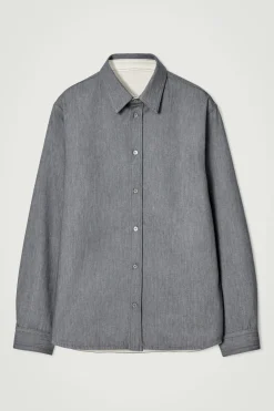 Herren COS Hemden*LOCKERE HEMDJACKE AUS DENIM