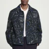 Herren COS Hemden | Mäntel & Jacken*LOCKERE HEMDJACKE AUS JACQUARD AUS WOLL-MIX