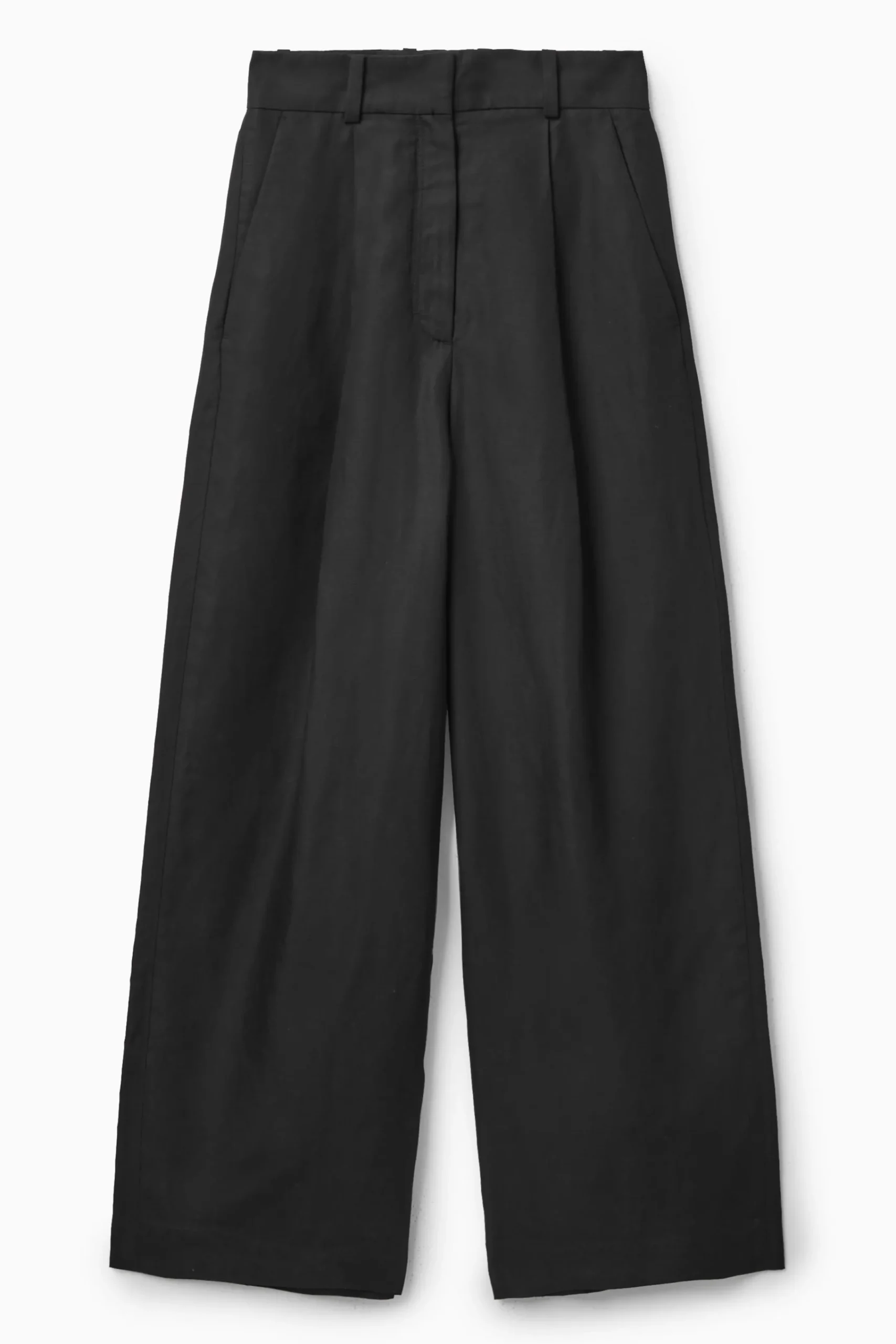 Damen COS Hosen*LOCKERE HOSE AUS LEINEN-MIX MIT WEITEM BEIN