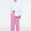 Damen COS Hosen*LOCKERE HOSE AUS TWILL MIT WEITEM BEIN