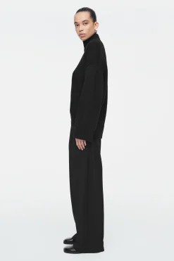Damen COS Hosen*LOCKERE HOSE AUS TWILL MIT WEITEM BEIN