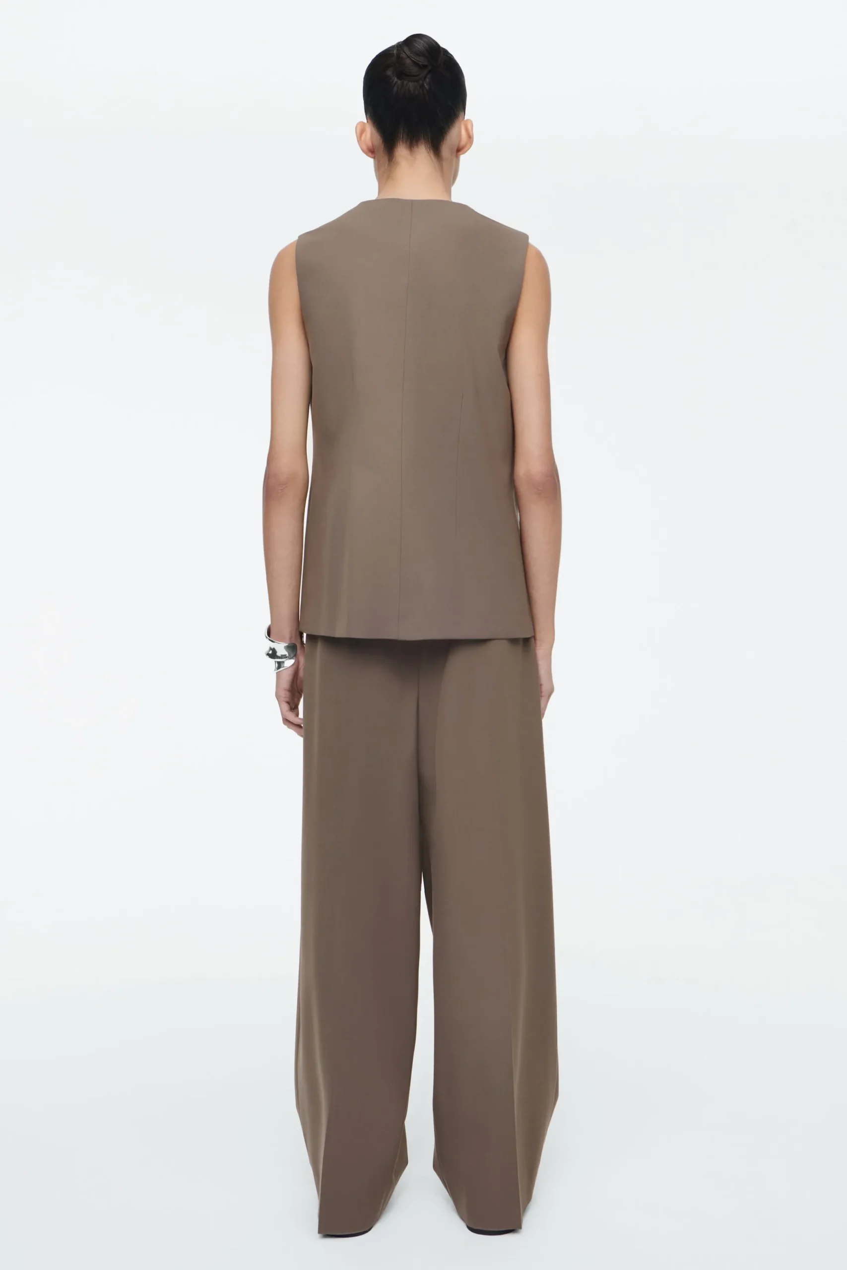 Damen COS Hosen*LOCKERE HOSE AUS TWILL MIT WEITEM BEIN