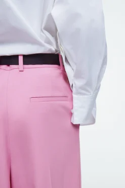 Damen COS Hosen*LOCKERE HOSE AUS TWILL MIT WEITEM BEIN
