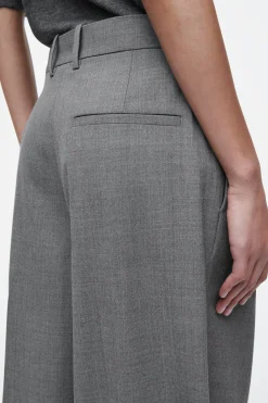 Damen COS Hosen*LOCKERE HOSE AUS TWILL MIT WEITEM BEIN