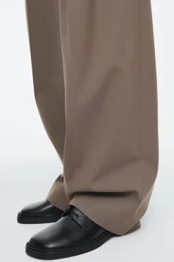 Damen COS Hosen*LOCKERE HOSE AUS TWILL MIT WEITEM BEIN