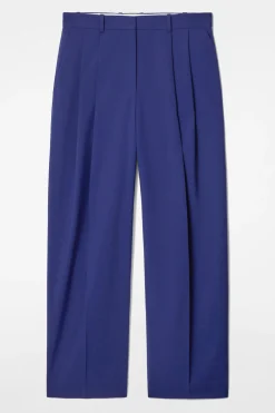 Damen COS Hosen*LOCKERE HOSE AUS TWILL MIT WEITEM BEIN