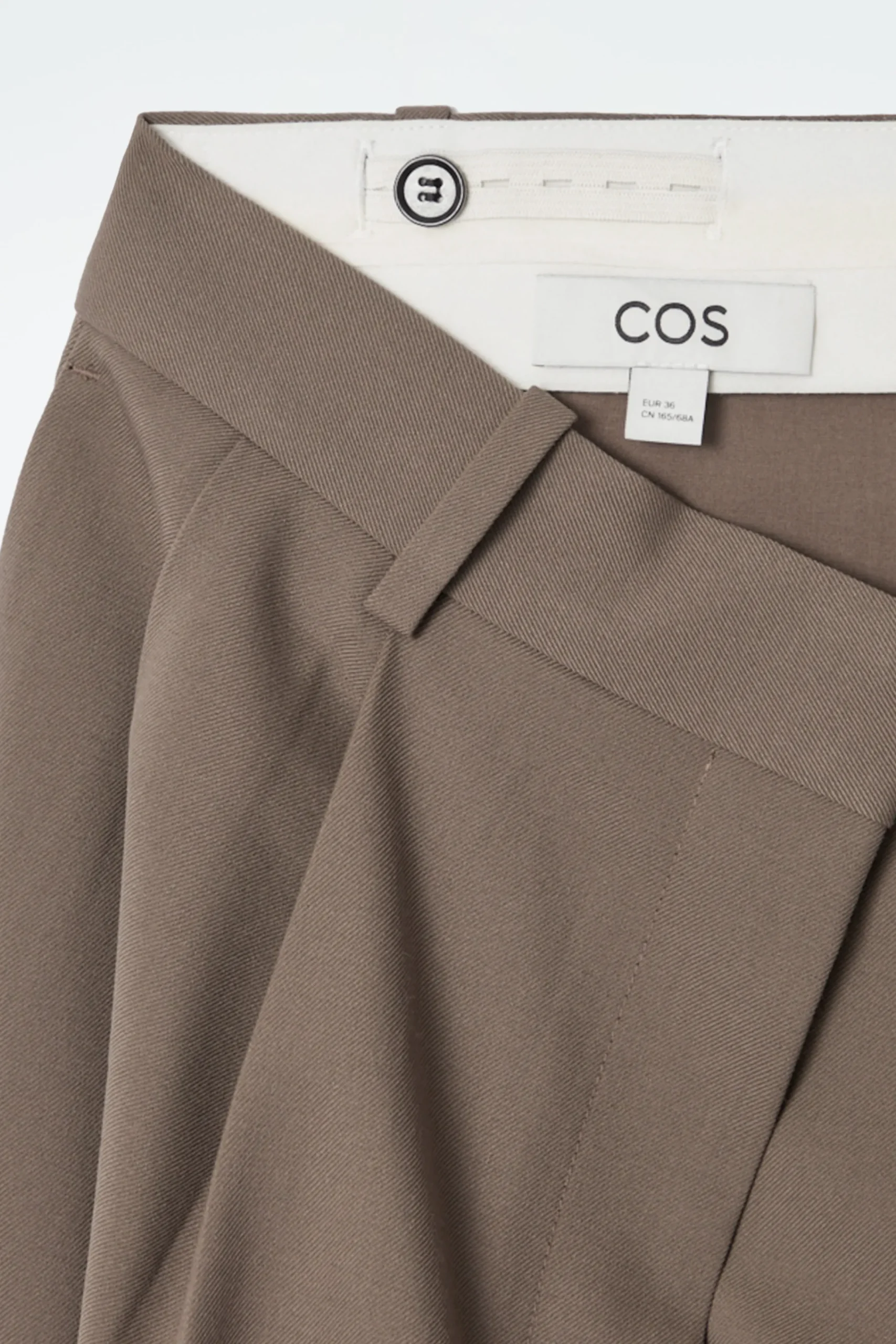 Damen COS Hosen*LOCKERE HOSE AUS TWILL MIT WEITEM BEIN