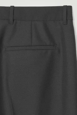 Herren COS Anzüge | Hosen*LOCKERE HOSE AUS WOLL-HOPSACK MIT GERADEM BEIN