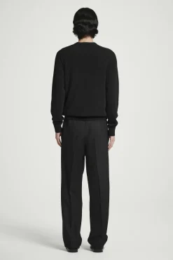 Herren COS Anzüge | Hosen*LOCKERE HOSE AUS WOLL-HOPSACK MIT GERADEM BEIN