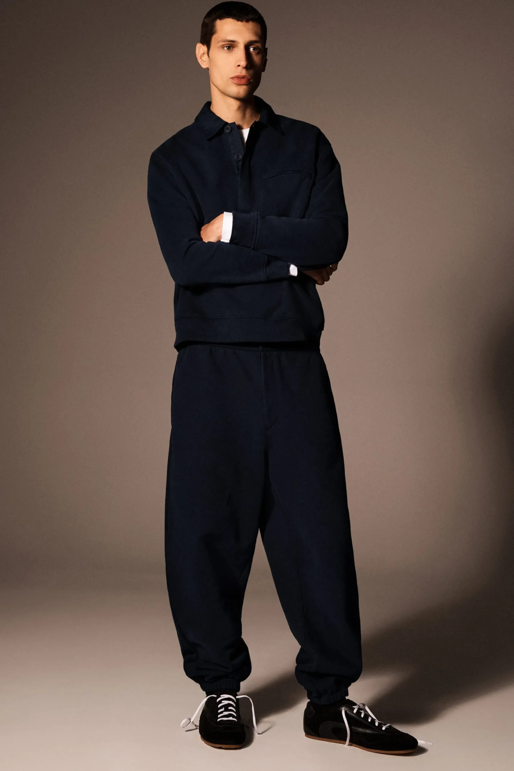 Herren COS Hosen*LOCKERE JOGGINGHOSE MIT KONTRASTPARTIEN