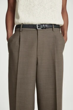 Herren COS Anzüge | Hosen*LOCKERE SCHMAL ZULAUFENDE HOSE AUS WOLL-MIX