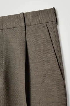 Herren COS Anzüge | Hosen*LOCKERE SCHMAL ZULAUFENDE HOSE AUS WOLL-MIX