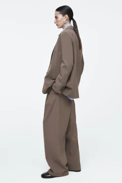 Damen COS Mäntel & Jacken*LOCKERER EINREIHIGER BLAZER AUS WOLL-MIX