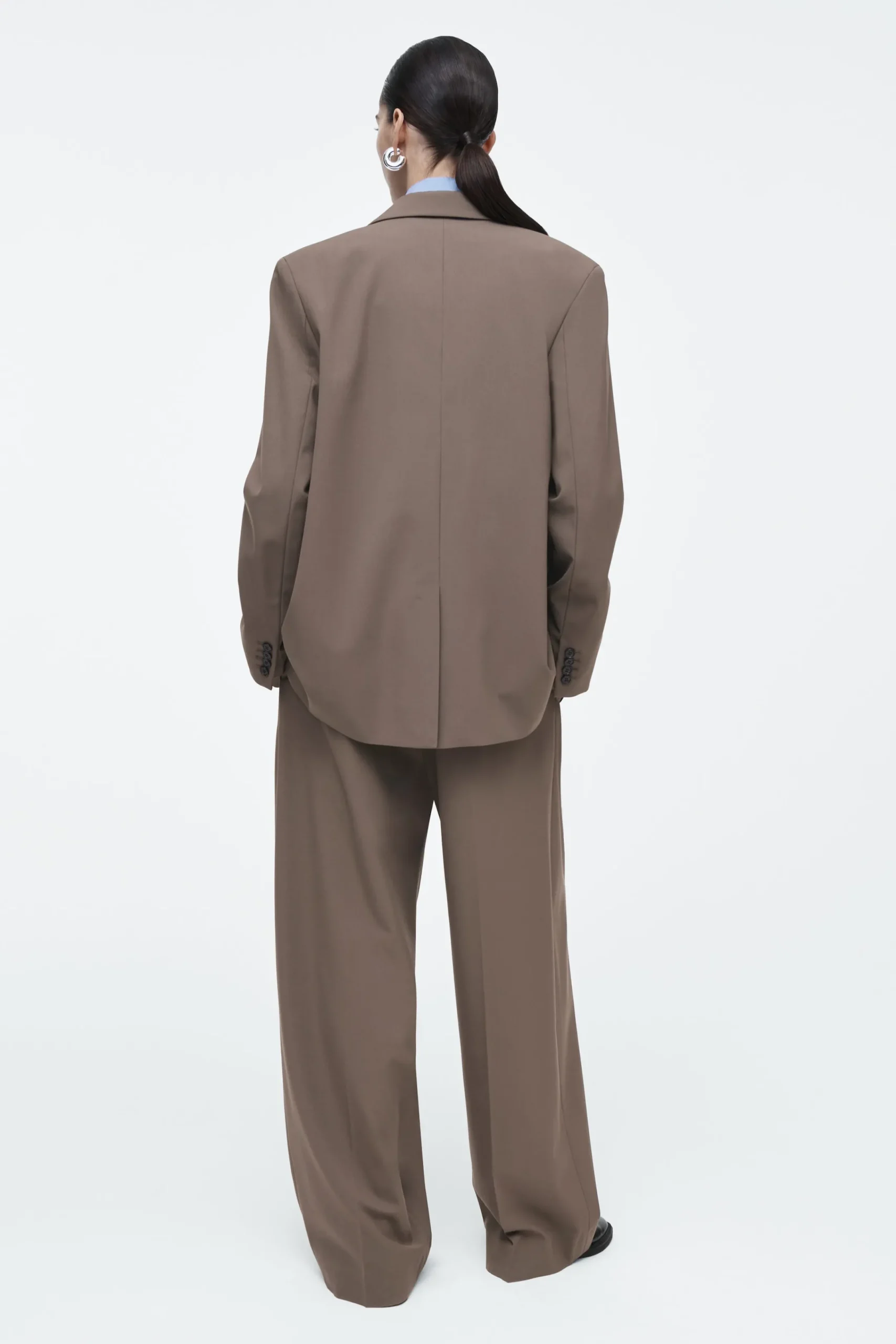 Damen COS Mäntel & Jacken*LOCKERER EINREIHIGER BLAZER AUS WOLL-MIX