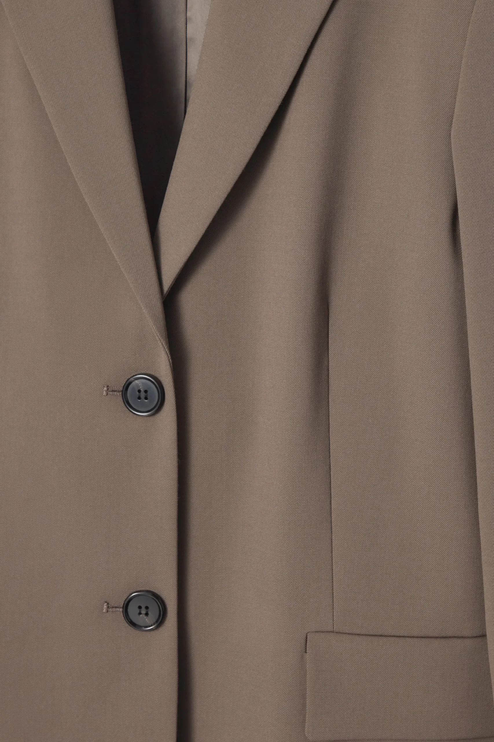 Damen COS Mäntel & Jacken*LOCKERER EINREIHIGER BLAZER AUS WOLL-MIX