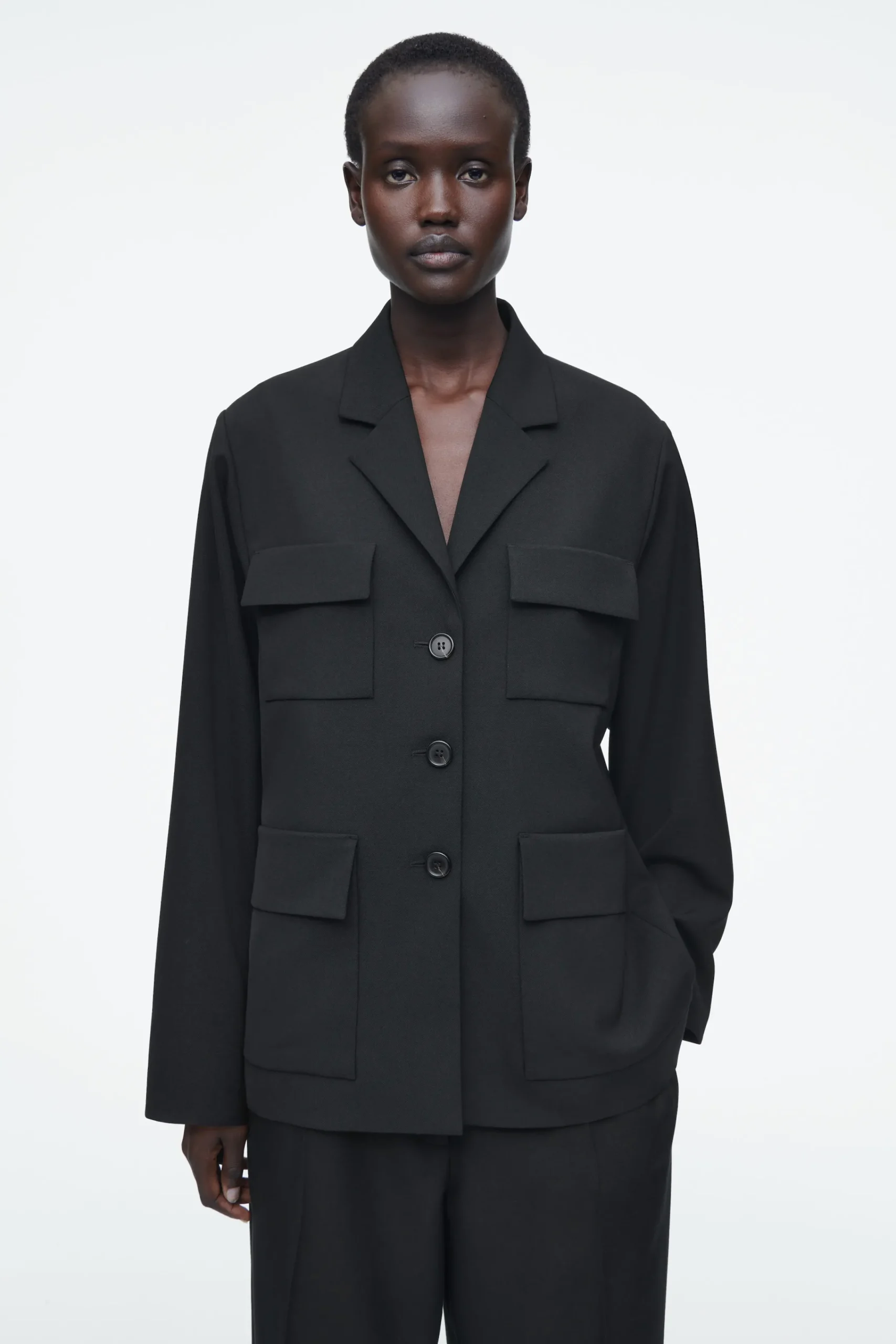 Damen COS Mäntel & Jacken*LOCKERER EINREIHIGER UTILITY-BLAZER