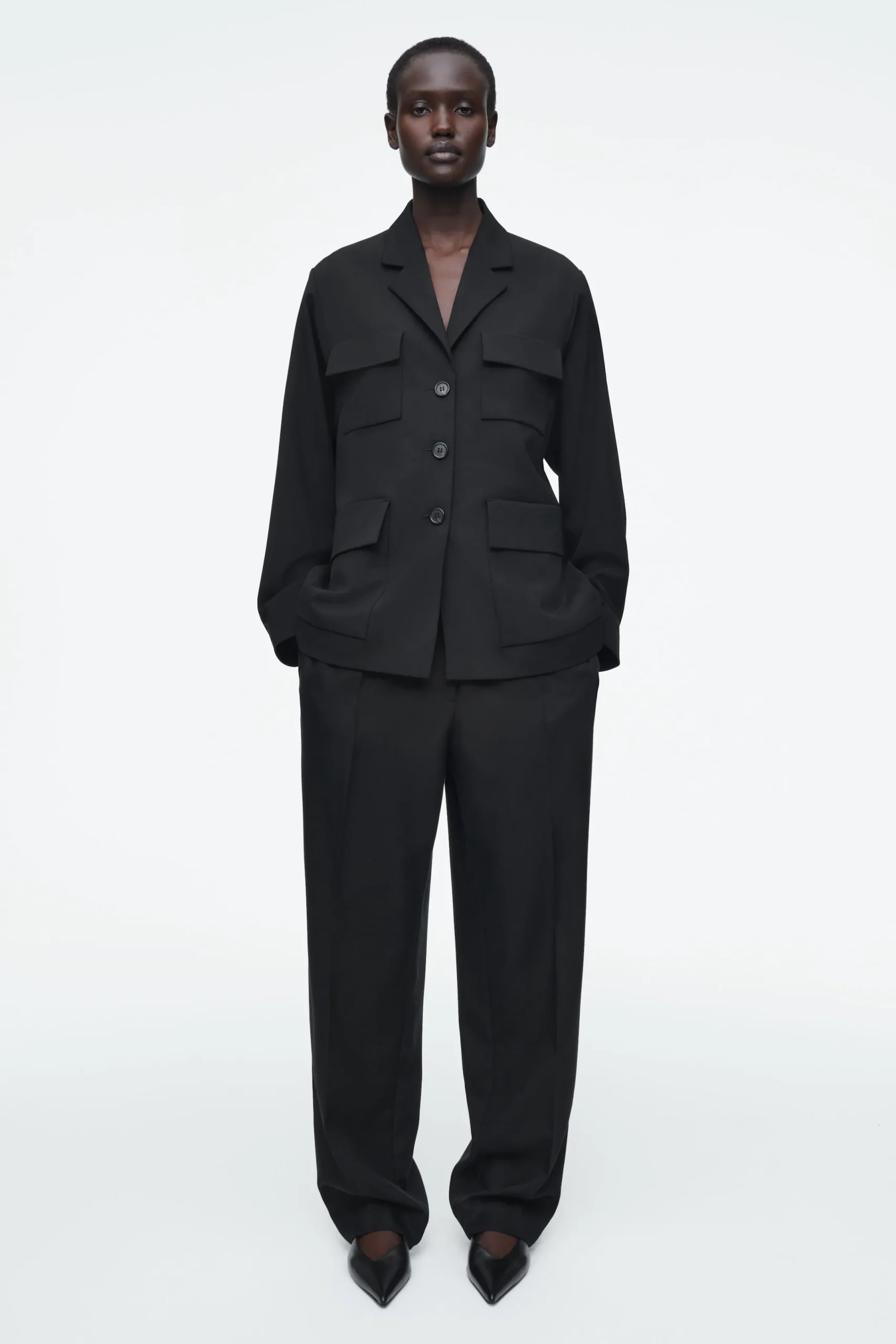 Damen COS Mäntel & Jacken*LOCKERER EINREIHIGER UTILITY-BLAZER