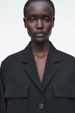 Damen COS Mäntel & Jacken*LOCKERER EINREIHIGER UTILITY-BLAZER