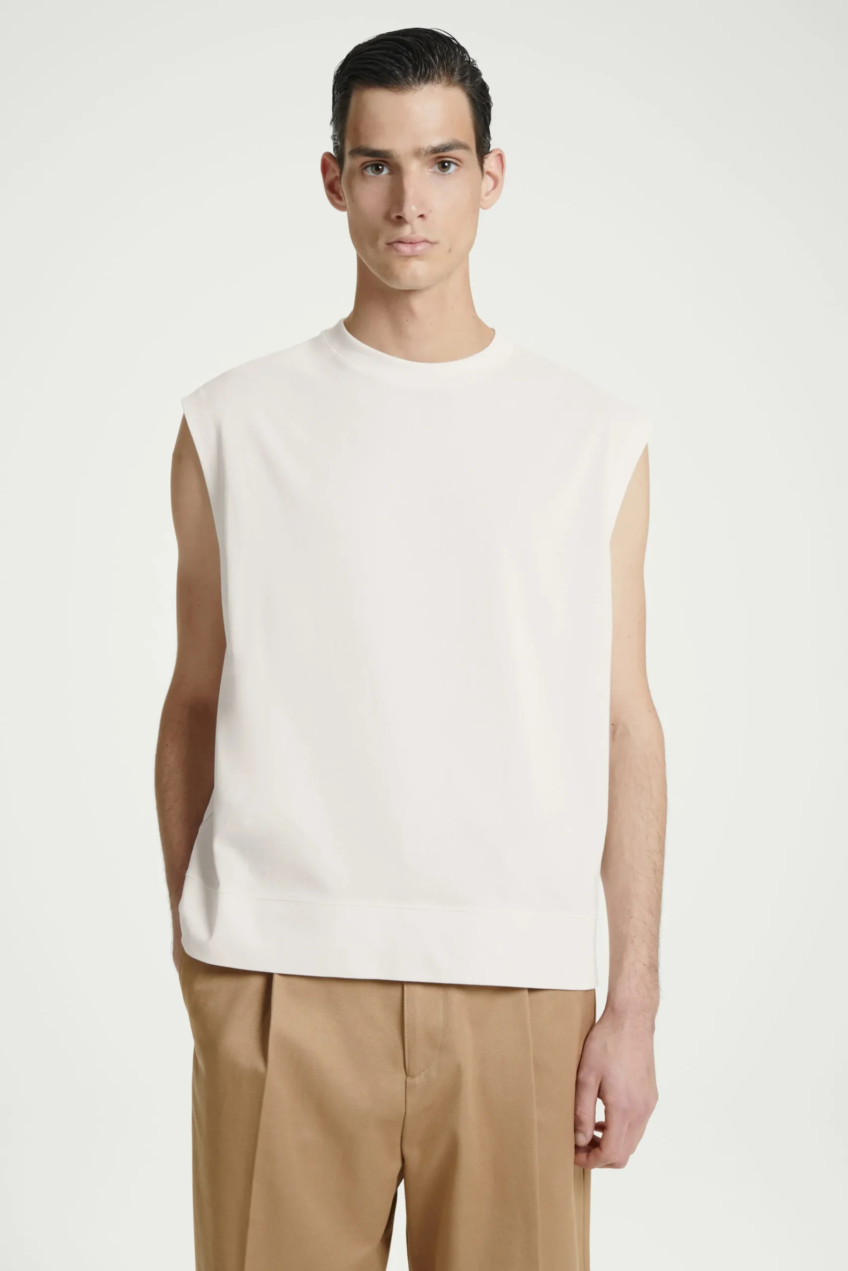 Herren COS T-Shirts & Tanktops*LOCKERER PULLUNDER AUS BAUMWOLL-CRÊPE