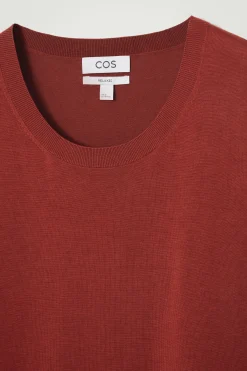 Herren COS T-Shirts & Tanktops | Strickmode*LOCKERER STRICKPULLUNDER AUS SEIDE