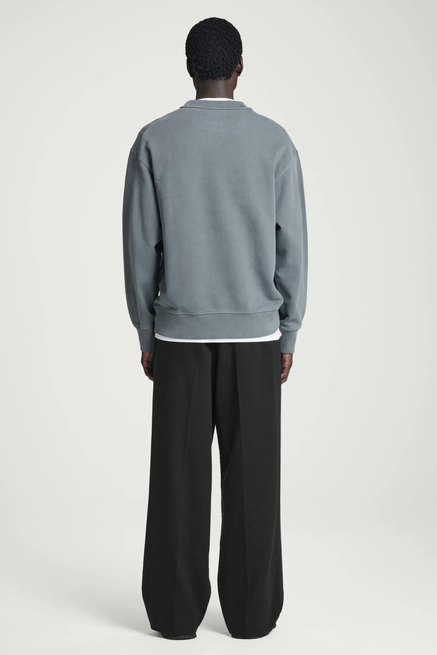 Herren COS Sweatshirts & Kapuzenpullover*LOCKERES SWEATSHIRT AUS VORGEWASCHENER BAUMWOLLE