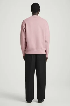 Herren COS Sweatshirts & Kapuzenpullover*LOCKERES SWEATSHIRT AUS VORGEWASCHENER BAUMWOLLE