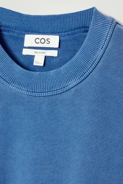 Herren COS Sweatshirts & Kapuzenpullover*LOCKERES SWEATSHIRT AUS VORGEWASCHENER BAUMWOLLE