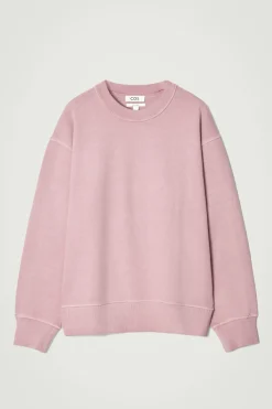 Herren COS Sweatshirts & Kapuzenpullover*LOCKERES SWEATSHIRT AUS VORGEWASCHENER BAUMWOLLE