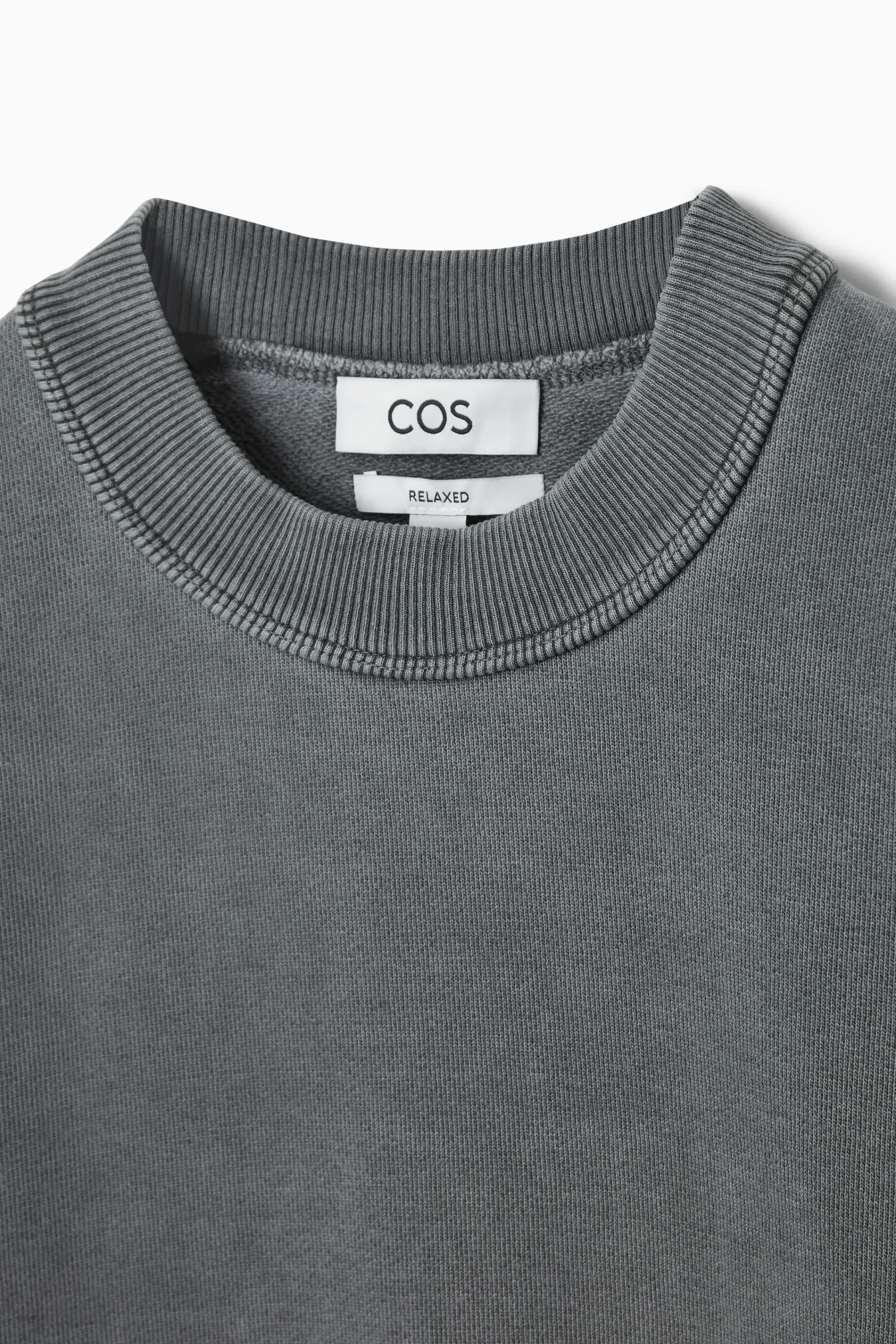 Herren COS Sweatshirts & Kapuzenpullover*LOCKERES SWEATSHIRT AUS VORGEWASCHENER BAUMWOLLE